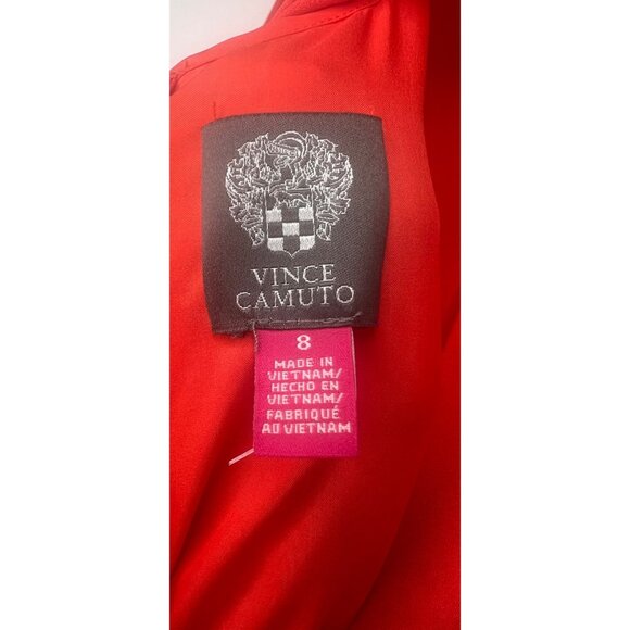 Vince Camuto Womens Sleeveless Poppy Culotte Jumpsuit With Belt Size 8 - Picture 5 of 13